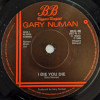 Gary Numan I Die You Die 1980 UK